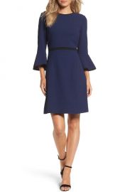 Eliza J Fit   Flare Dress  Regular   Petite at Nordstrom